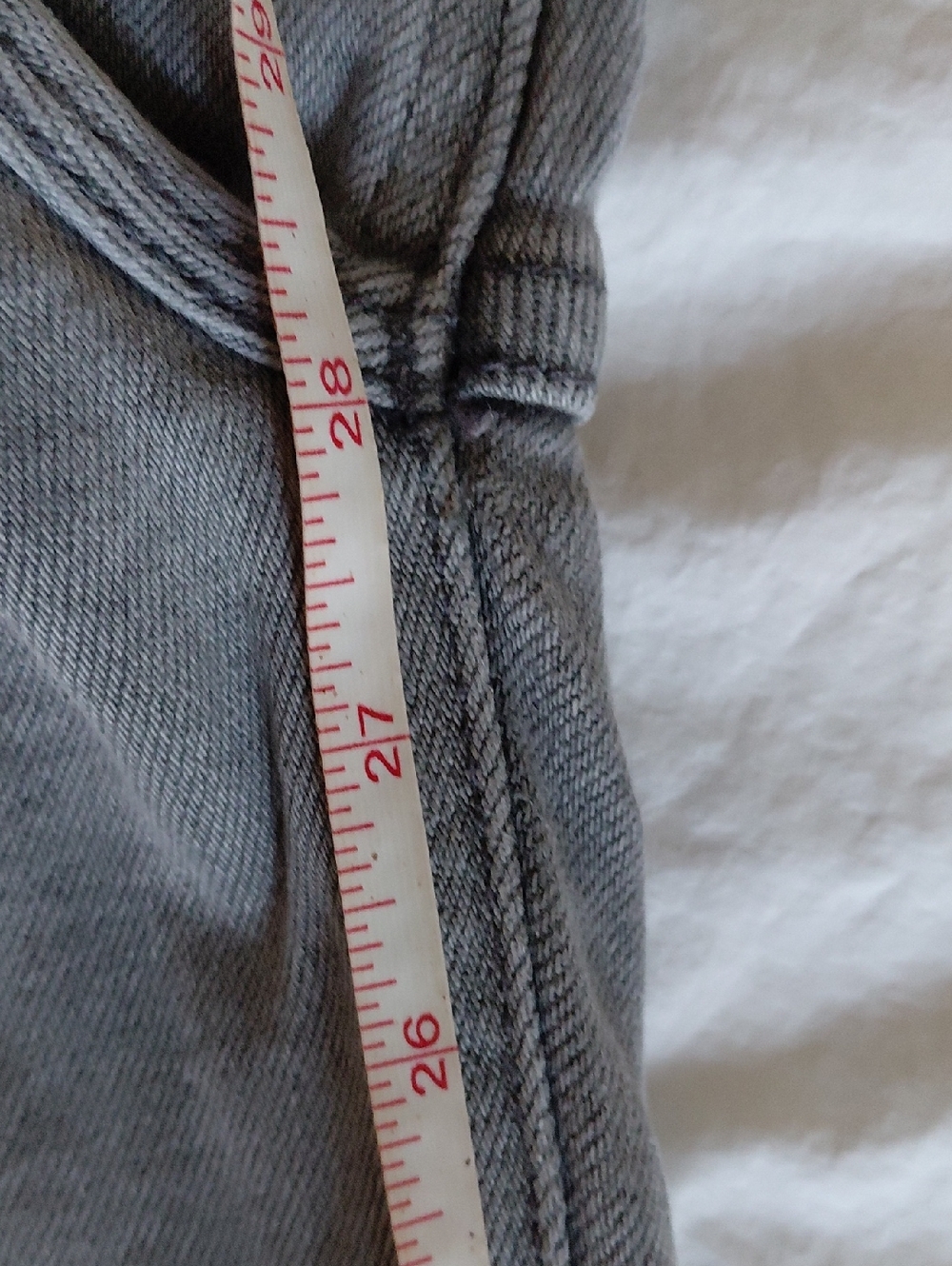 Mother The Doozy Sneak (Not Frayed) Gray Size 25 EUC - Picture 16 of 16